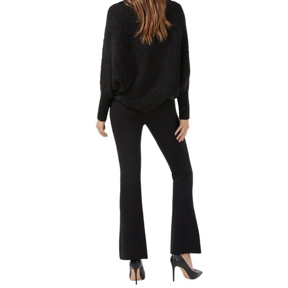 BCBG Flare Leg Black Pants - go from business to festival - Picture 2 of 9